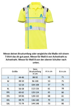 Herren kurzarm Warnschutz Poloshirt (EN ISO 20471) Guard