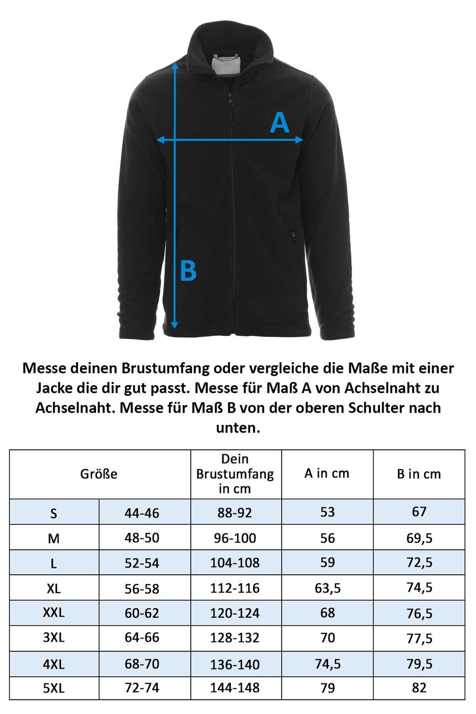Herren Fleecejacke mit praktischen Taschen warm Nepal
