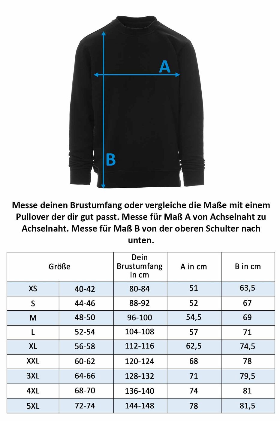 Herren dünnes Sweatshirt mit Rundhalsausschnitt New Orleans