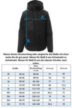 Herren Winterjacke mit abtrennbarer Kapuze Softshelljacke wattiert Performer Pad