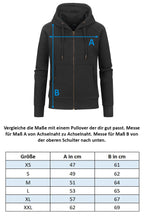 Damen Sweatjacke mit Kapuze Pine