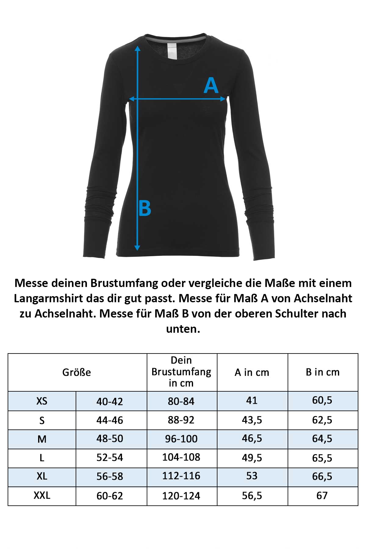 Damen Langarmshirt Basic Pineta