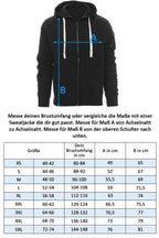 Herren Sweatjacke mit Stehkragen und Kapuze Portland