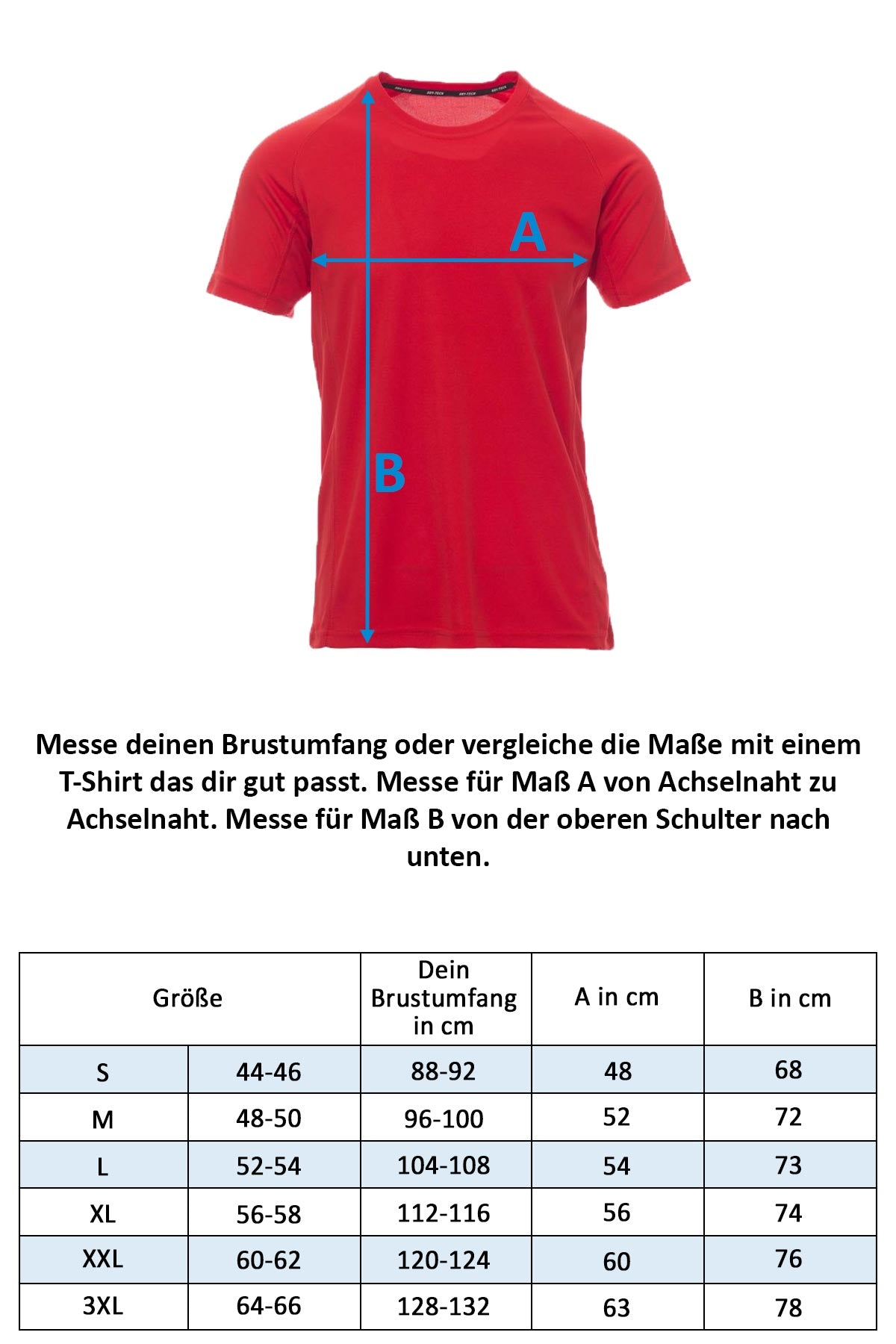 Herren Funktionsshirt Laufshirt Runner