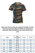 Herren Camouflage T-Shirt Sunset