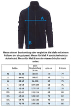 Herren Sweatshirt Jacke ohne Kapuze Houston