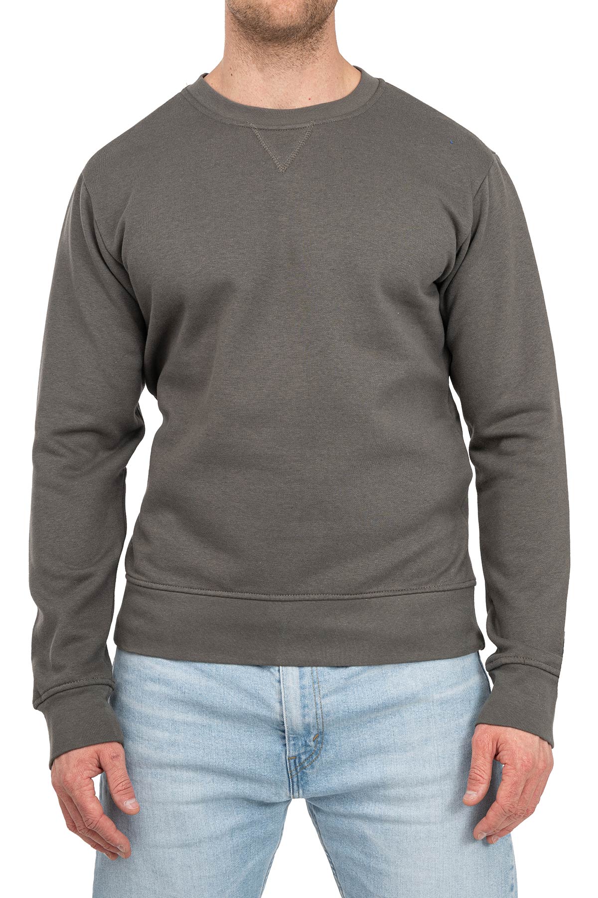 Herren Pullover Anthrazit