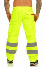 Herrenhose mit Reflektoren