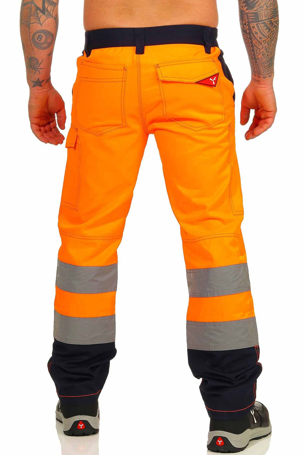 Warme Winterhose mit Signalfarben