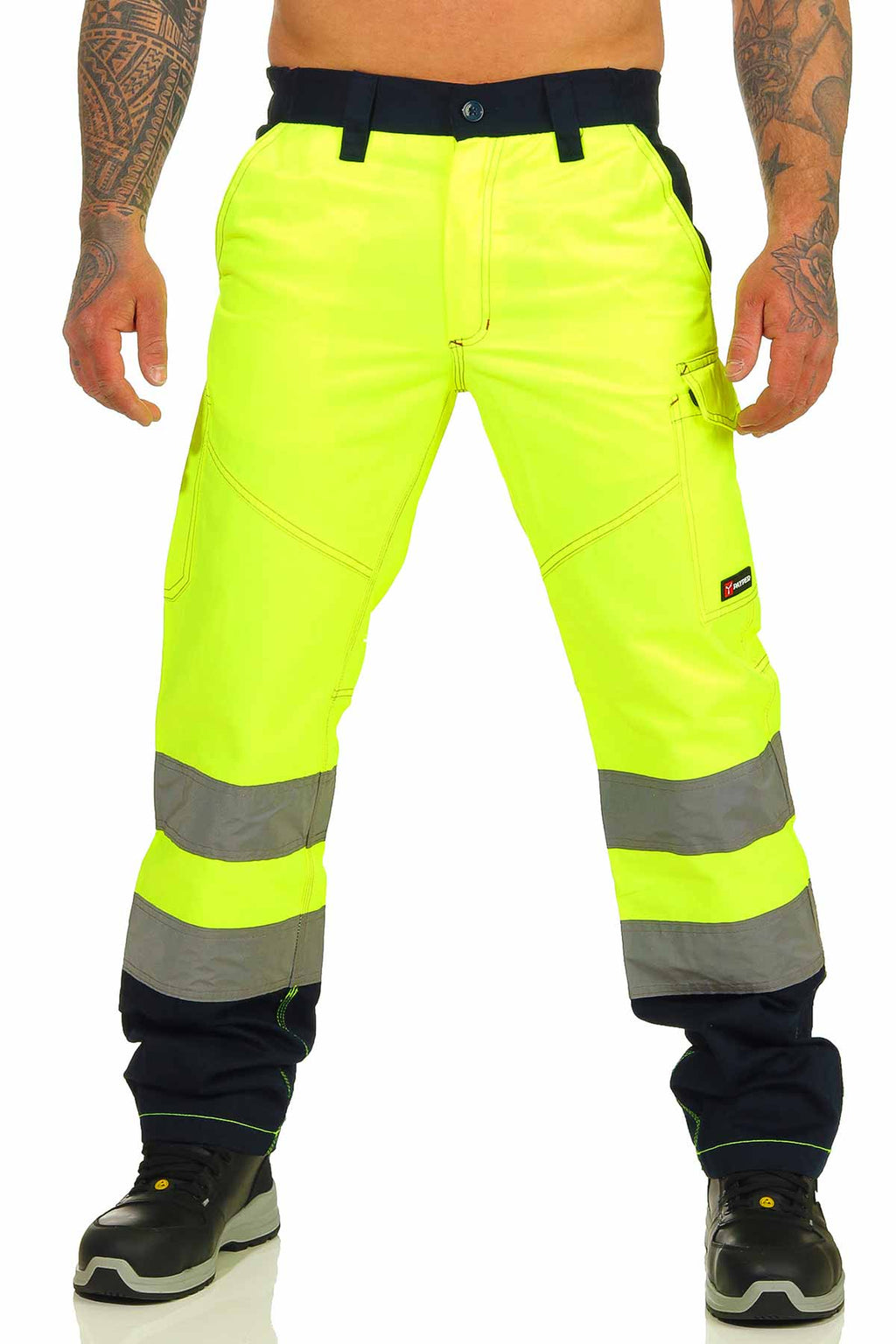 Zweifarbige Outdoor Winterhose