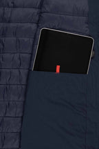 Herren Winterjacke Innentasche für Handy in Dunkelblau