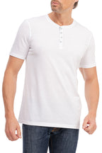 Herren Kurzarmshirt mit Knopfleiste