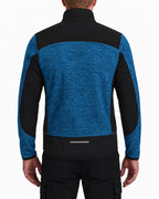 Workwear Jacke Herren Strick-Softshell zweifarbig Travel