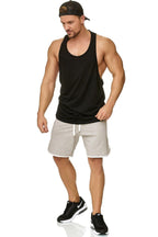 Muscle Shirt Herren Tank Top Schwarz
