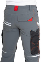 Herren Arbeitsshorts mit Gesäßtaschen in Anthrazit