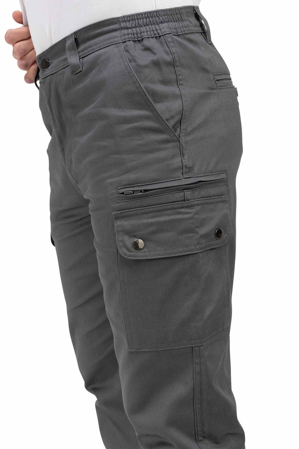 Herren Bundhose für Handwerker und Arbeiter mit praktischen Taschen in Anthrazit