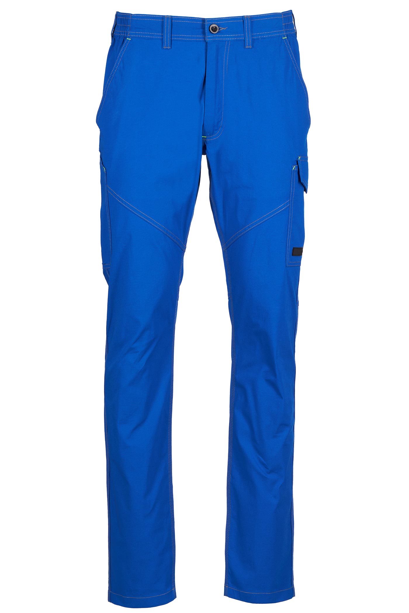 Herren Arbeitshose mit Stretch & Ripstop in Blau