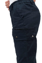 Herren Bundhose für Handwerker und Arbeiter mit praktischen Taschen in Dunkelblau