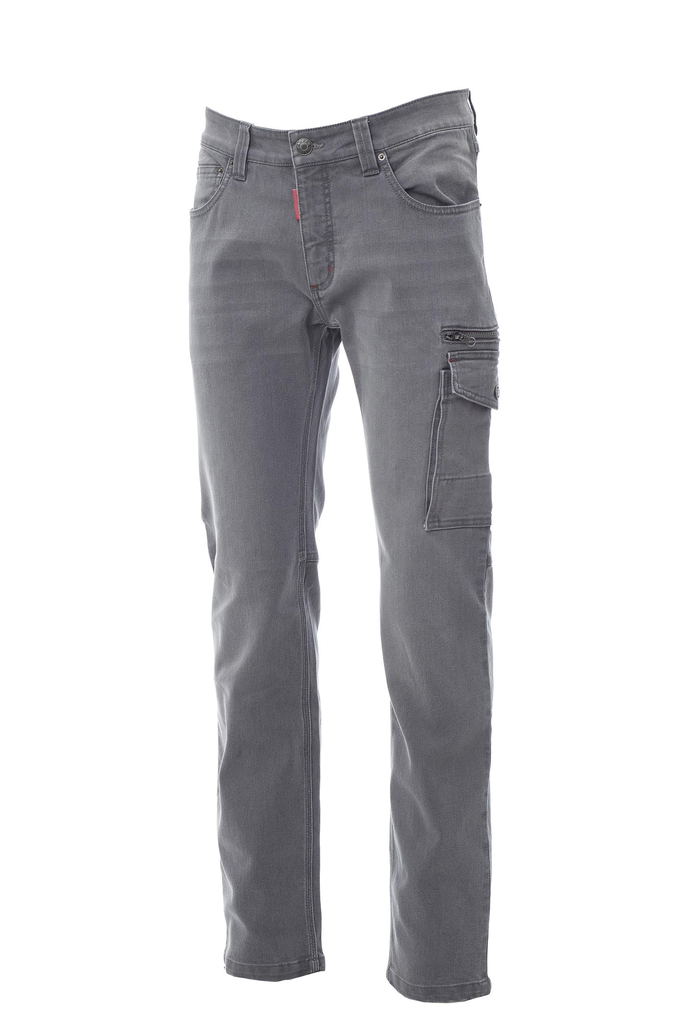 Herren Jeans Arbeitshose aus hochwertigen Materialien in Anthrazit