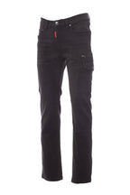 Herren Jeans Arbeitshose aus hochwertigen Materialien in Schwarz