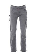 Herren Arbeitshose im Jeans-Design mit vielen funktionalen Taschen in Anthrazit