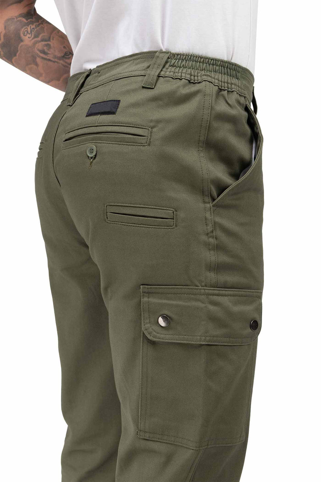 Herren Arbeitshose robust günstig mit hoher Qualität in Olivgrün