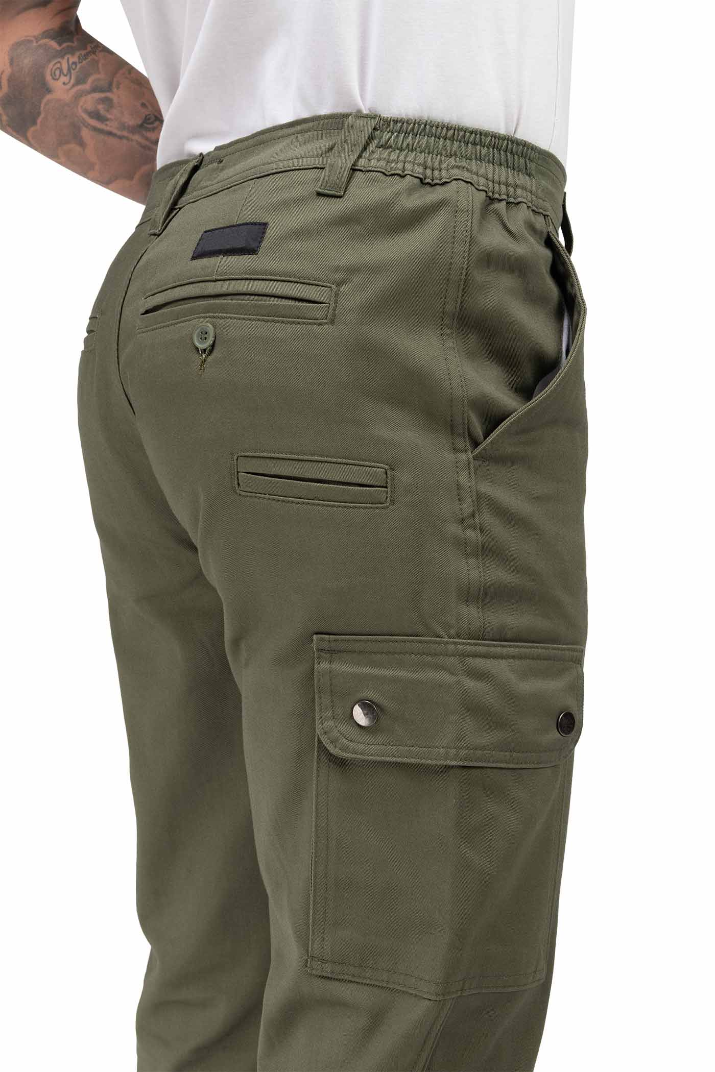 Herren Arbeitshose robust günstig mit hoher Qualität in Olivgrün