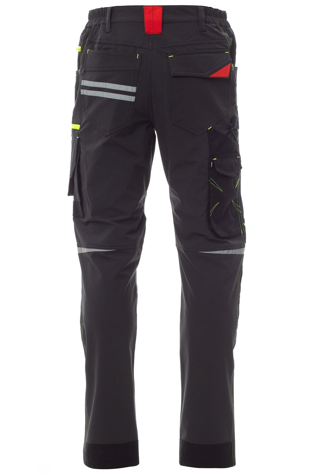 Herren Arbeitshose mit dehnbarem Bund und multifunktionalen Taschen in Anthrazit