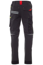 Herren Arbeitshose mit dehnbarem Bund und multifunktionalen Taschen in Anthrazit