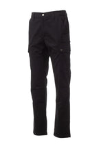Herren Arbeitshose langlebig und robust mit funktionalen Taschen in Schwarz
