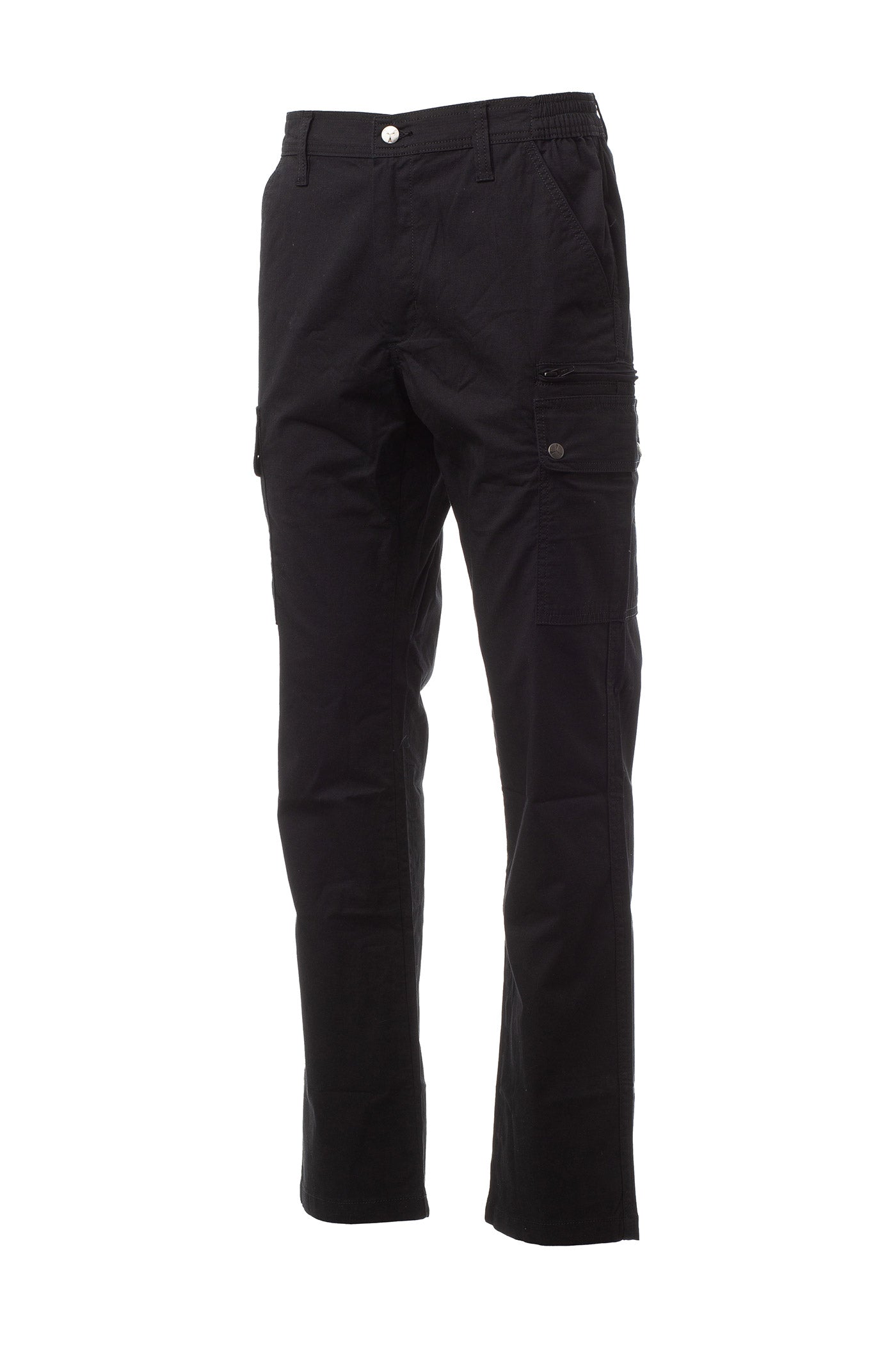 Herren Arbeitshose langlebig und robust mit funktionalen Taschen in Schwarz