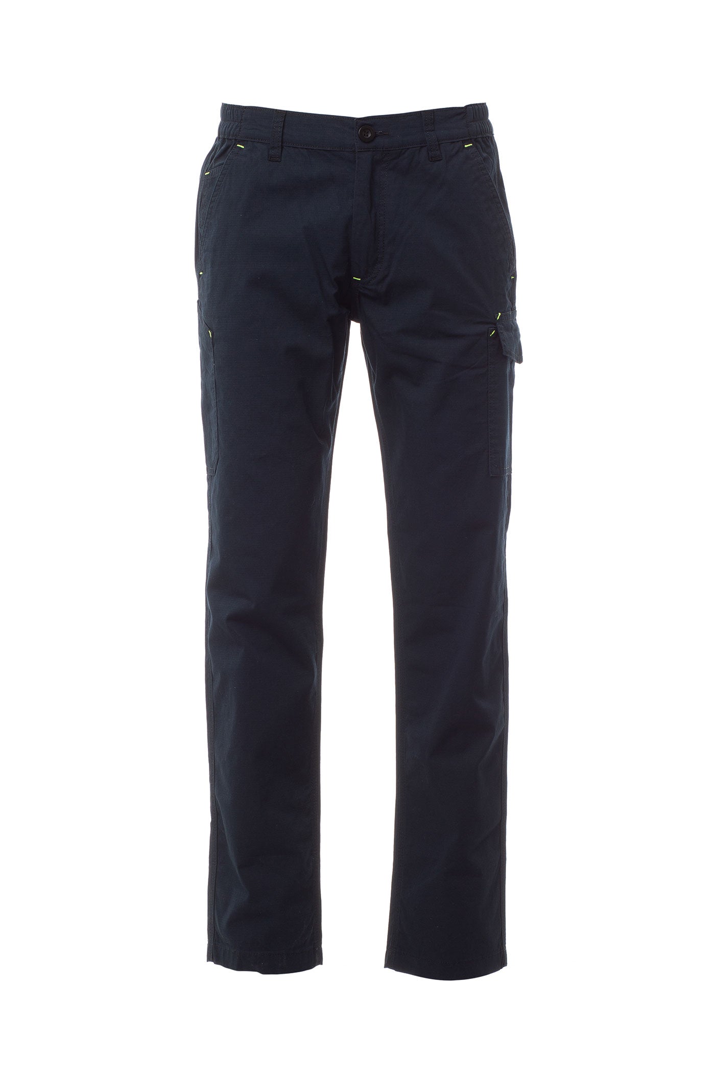 Herren Arbeitshose mit Ripstop-Stretch-Gewebe in Dunkelblau
