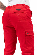 Herren Arbeitshose robust günstig mit hoher Qualität in Rot
