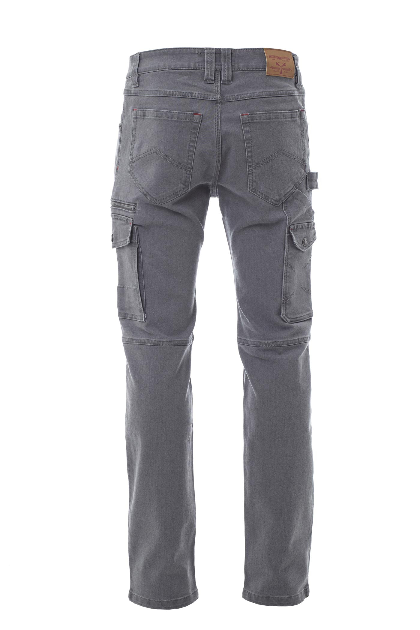 Herren Arbeitsjeans aus robustem Material für das ganze Jahr in Anthrazit