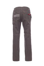 Herren Arbeitshose mit Reflexstreifen auf der Gesäßtasche in Anthrazit