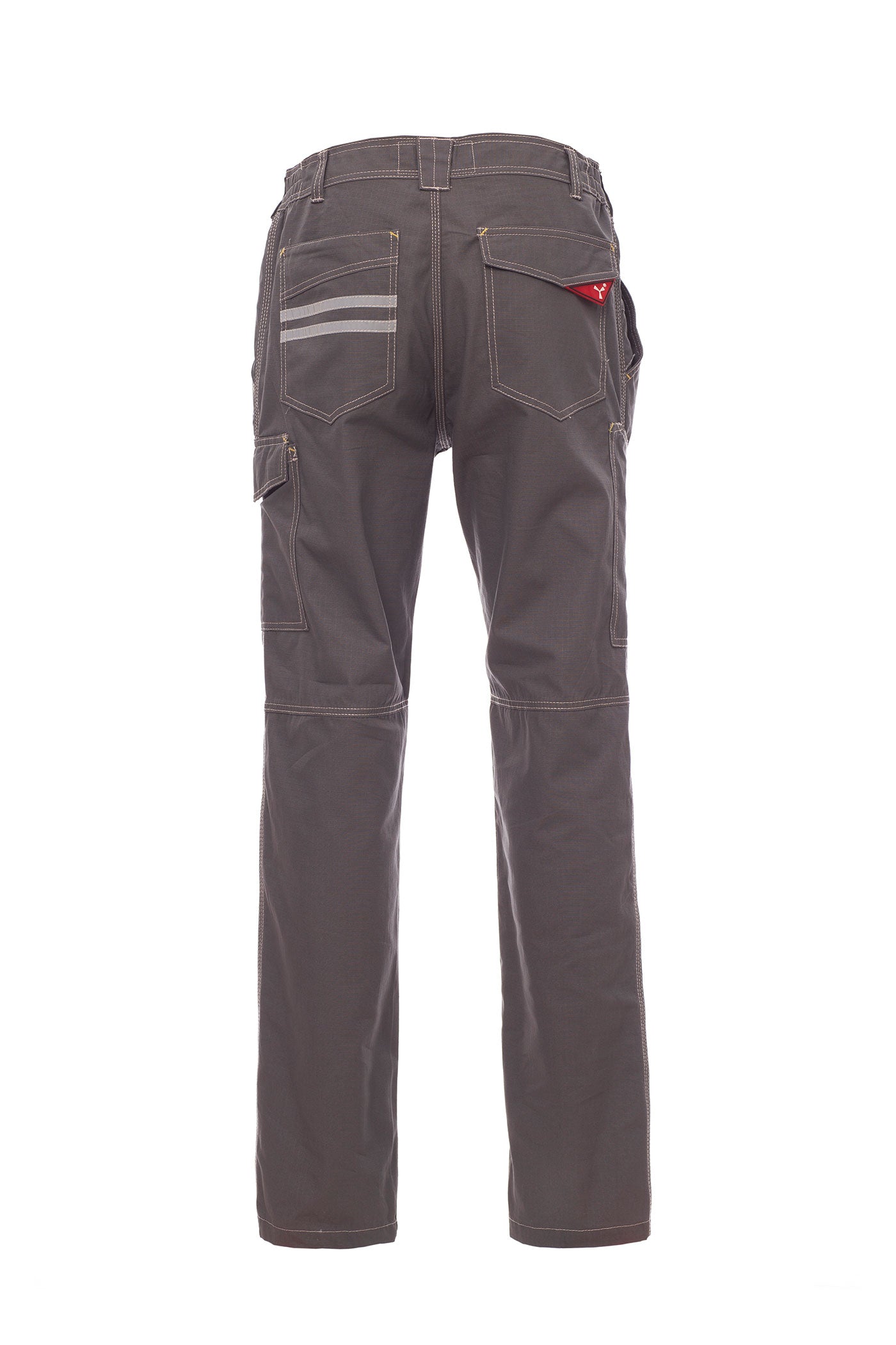 Herren Arbeitshose mit Reflexstreifen auf der Gesäßtasche in Anthrazit