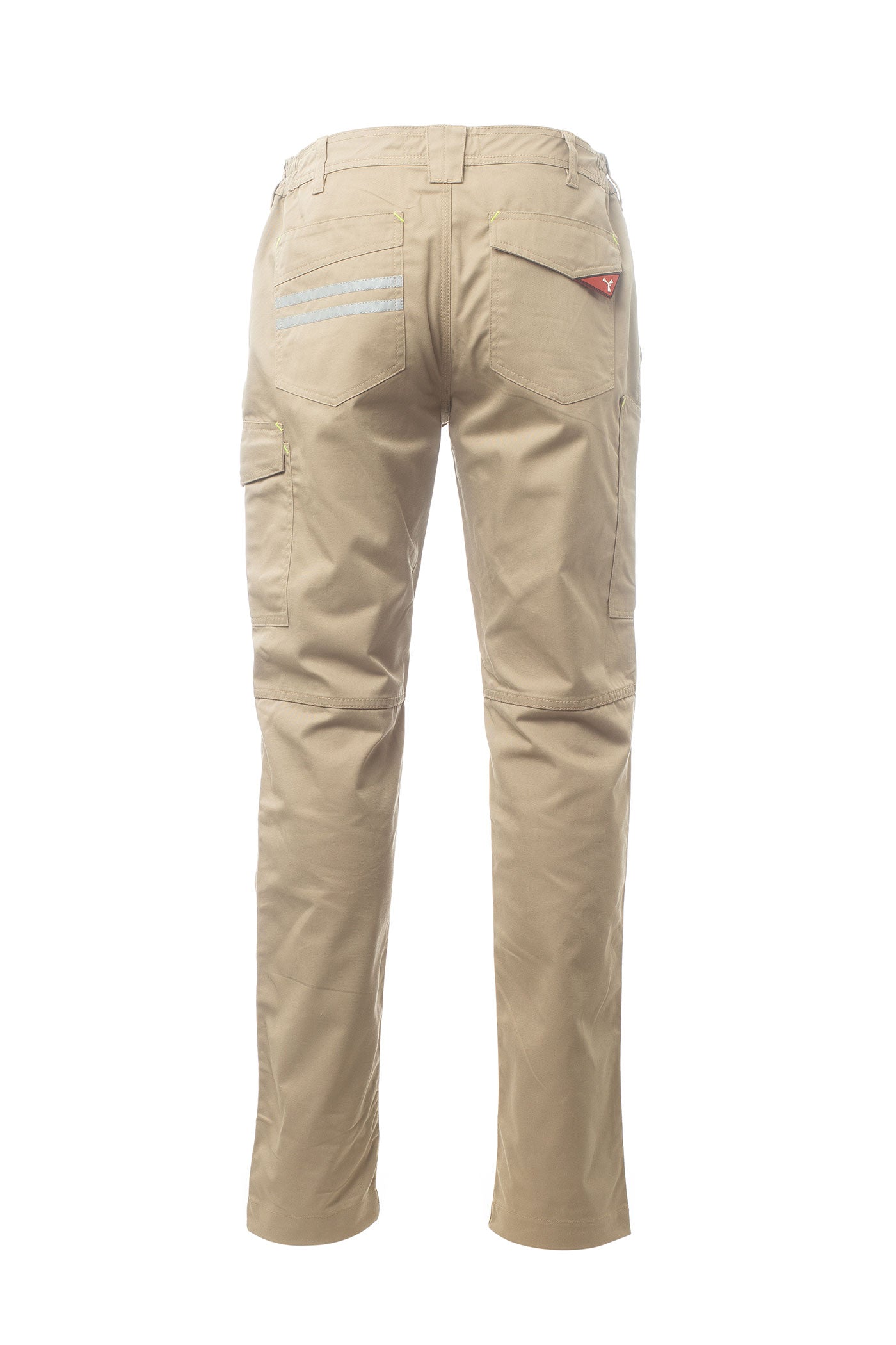 Herren Arbeitshose ganzjährig tragbar mit Gesäßtaschen in Khaki