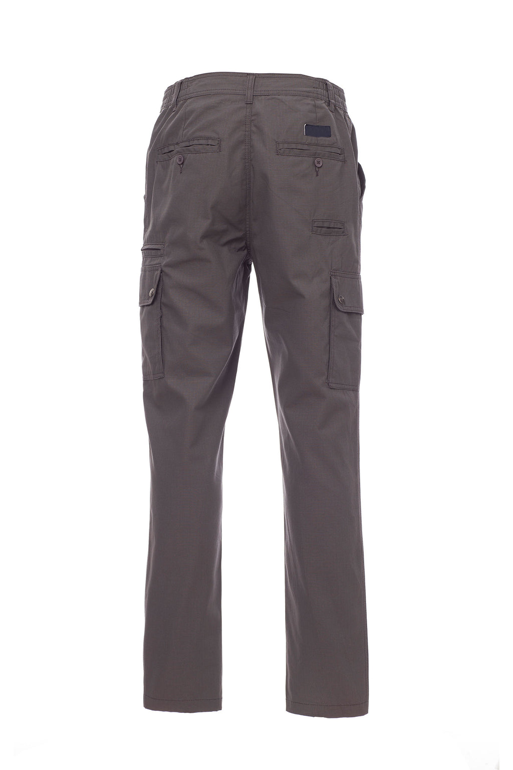 Herren Arbeitshose mit seitlich dehnbarem Bund und Gürtelschlaufen in Anthrazit