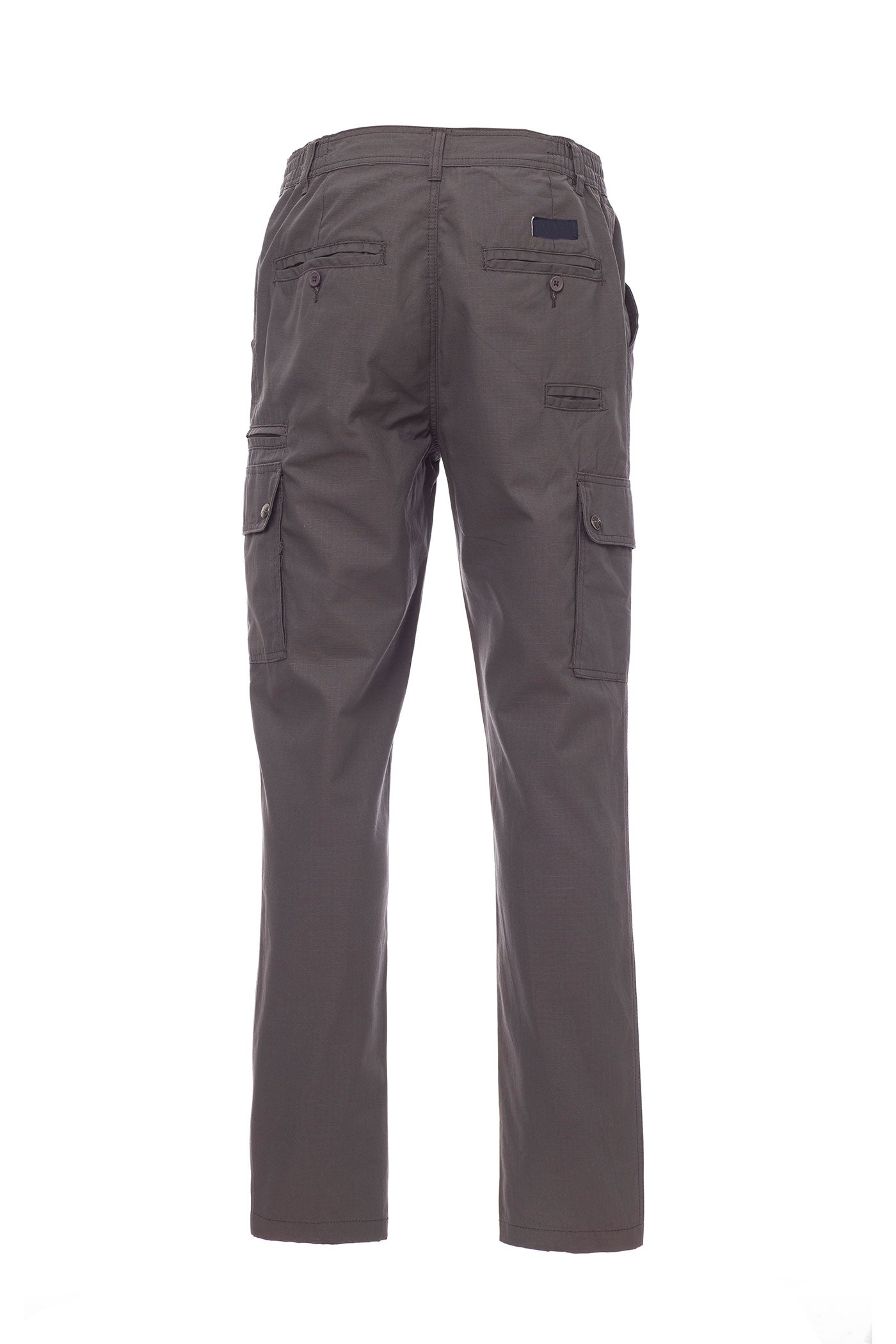Herren Arbeitshose mit seitlich dehnbarem Bund und Gürtelschlaufen in Anthrazit