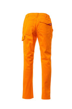 Herren Arbeitshose Stretch für den Arbeitsalltag in Orange