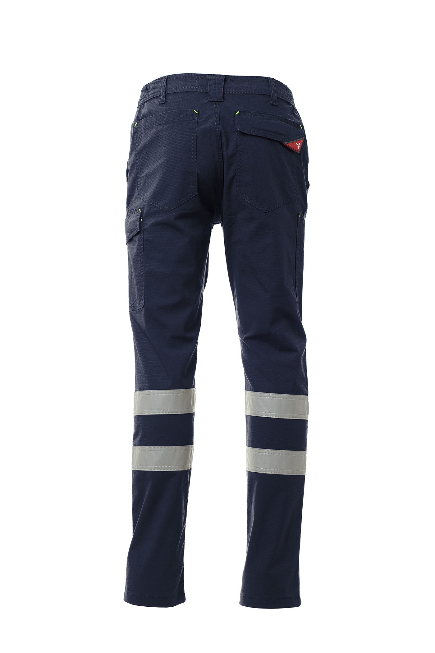 Herren Arbeitshose mit Gesäßtaschen und elastischem Bund in Dunkelblau