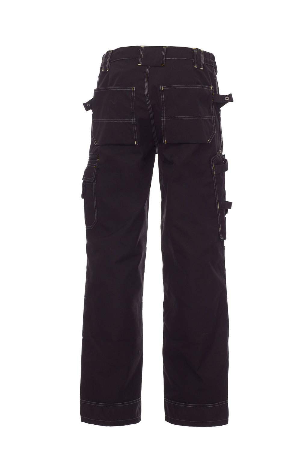 Herren Arbeitshose aus hochwertigen Materialien für das ganze Jahr in Schwarz