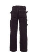 Herren Arbeitshose aus hochwertigen Materialien für das ganze Jahr in Schwarz