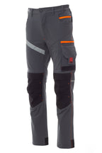 Herren ganzjährige robuste Arbeitshose mit multifunktionalen Taschen in Grau