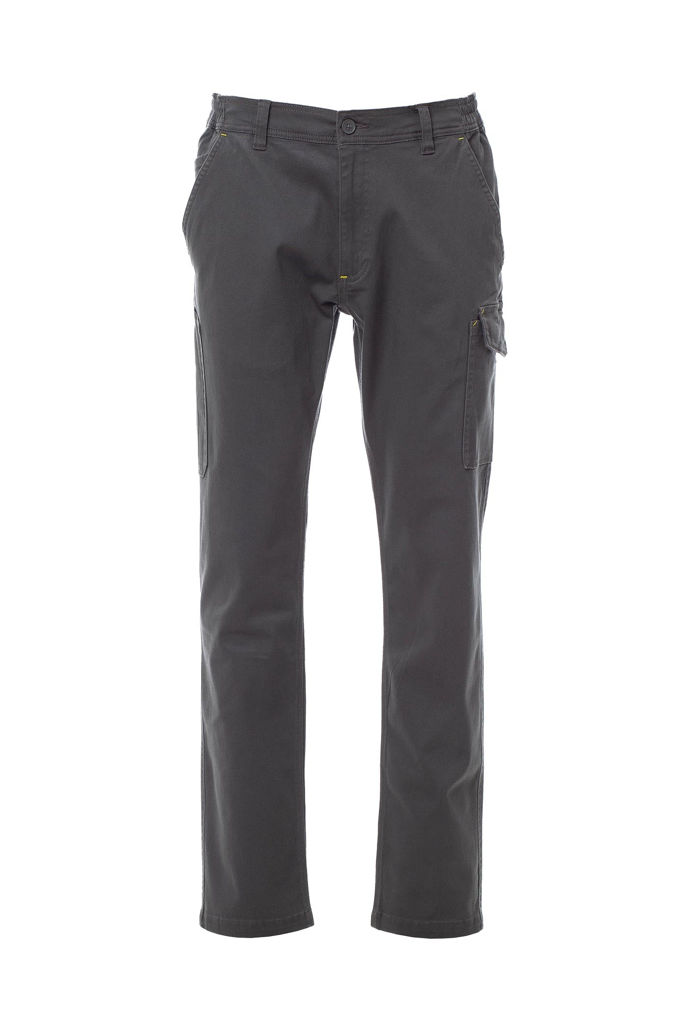 Herren Arbeitshose für das ganze Jahr mit dehnbarem Bund in Anthrazit