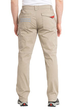 Herren lange Arbeitshose mit Stretch und optimaler Bewegungsfreiheit in Beige