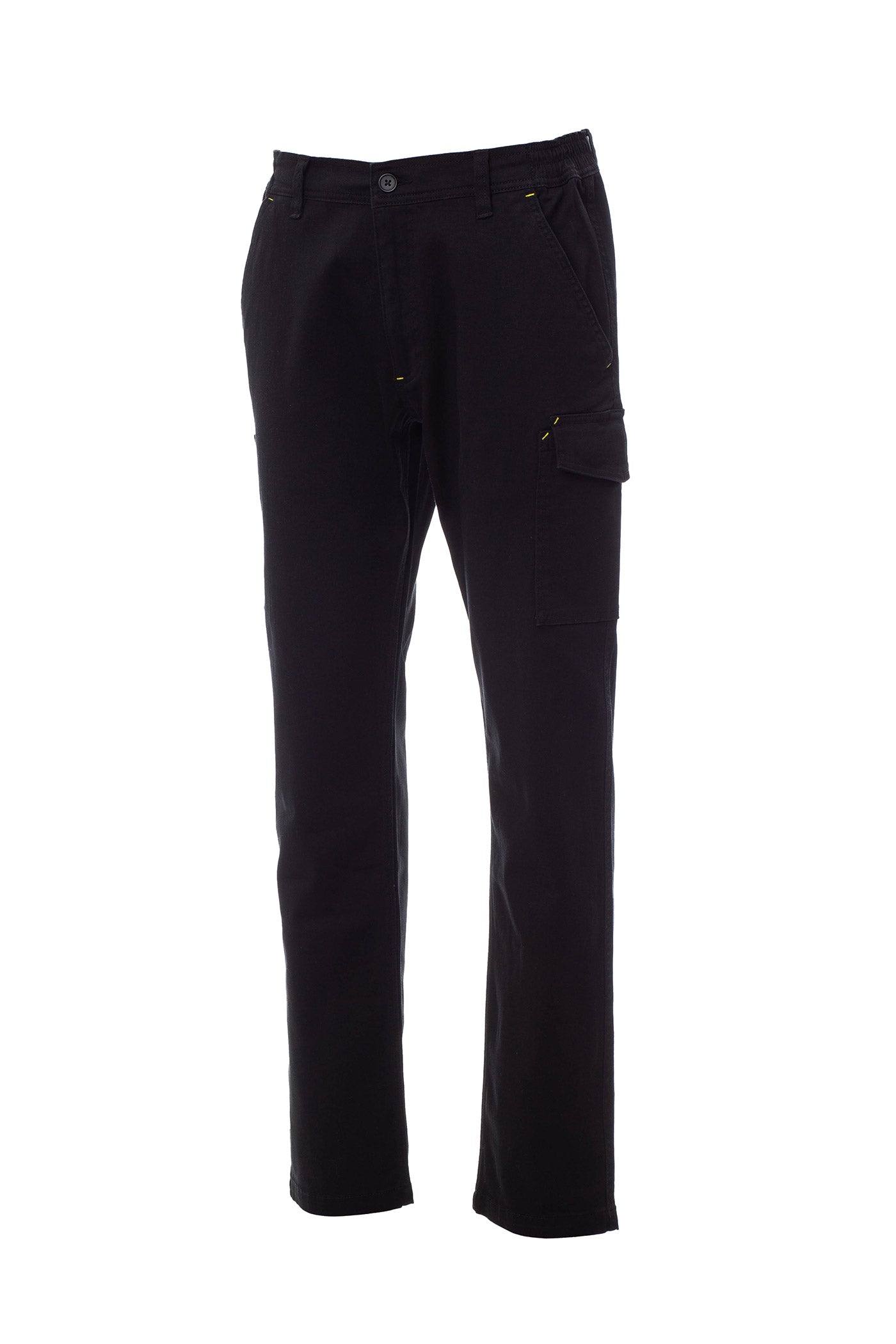 Herren Arbeitshose mit praktischen Taschen für Arbeiter in Schwarz