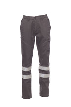 Herren Arbeitshose warm mit Reflexstreifen in Anthrazit