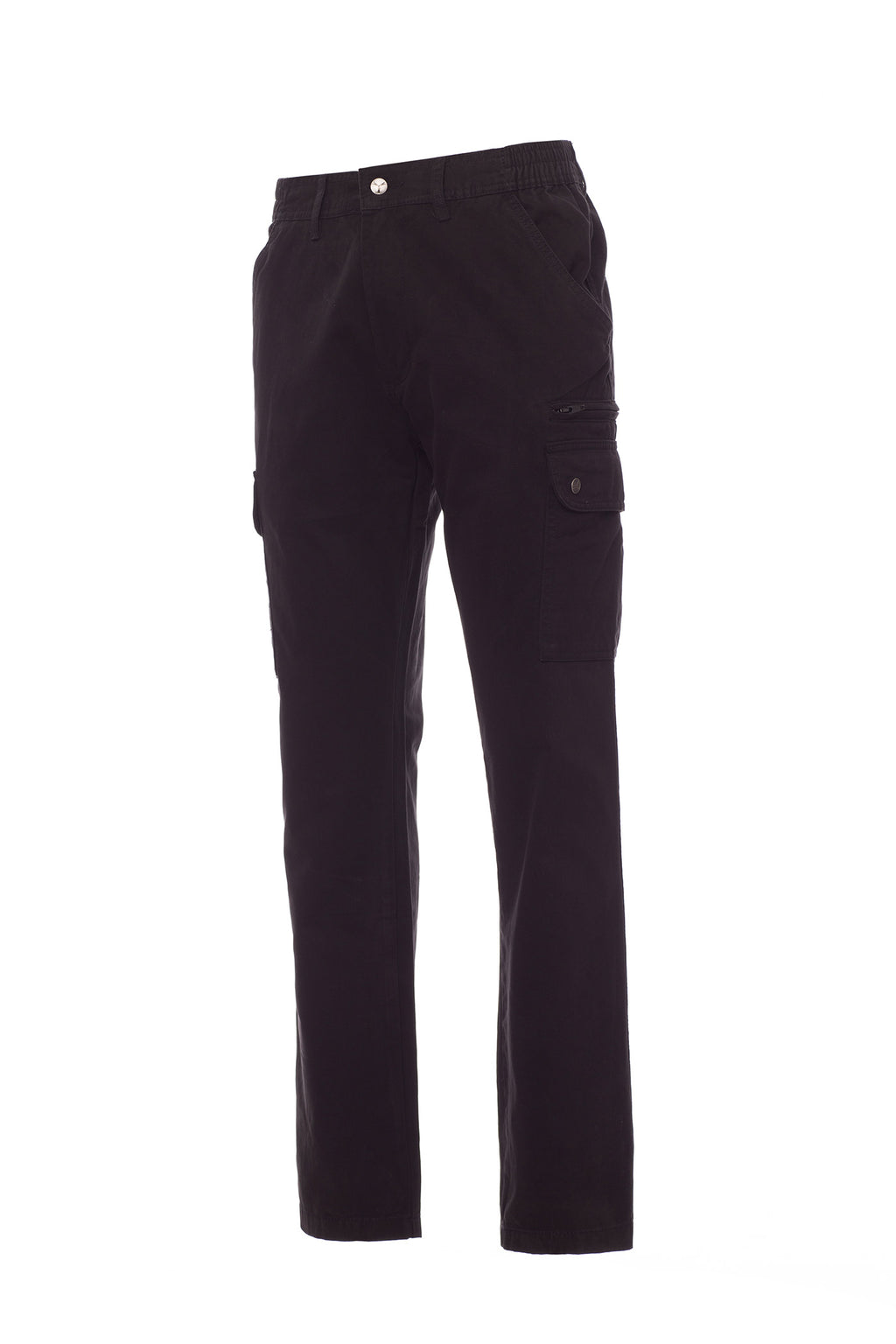 Herren Arbeitshose für den Winter warm und strapazierfähig in Schwarz