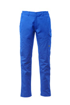 Herren Arbeitshose mit elastischem Bund in Blau